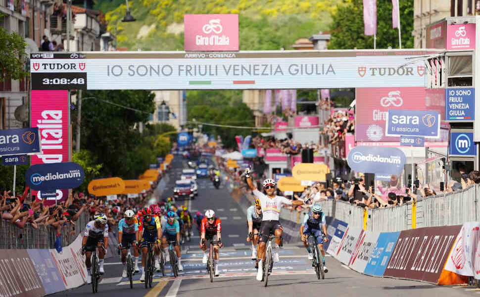 Girdo D'italia 2026 Cosenza