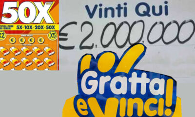Gratta e vinci 50 X