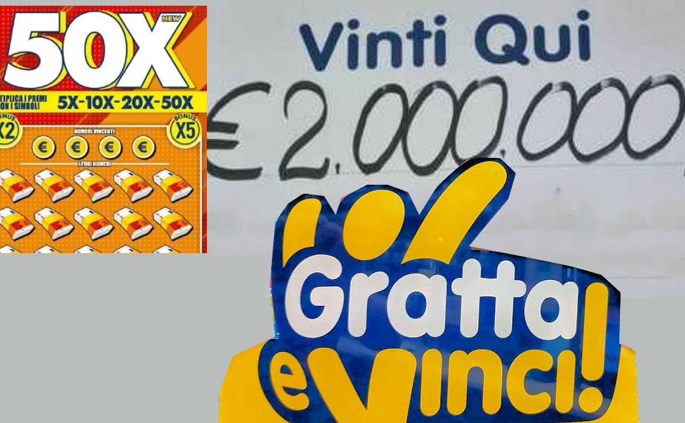 Gratta e vinci 50 X
