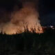 Incendio e fiamme museo archeologica di sibari