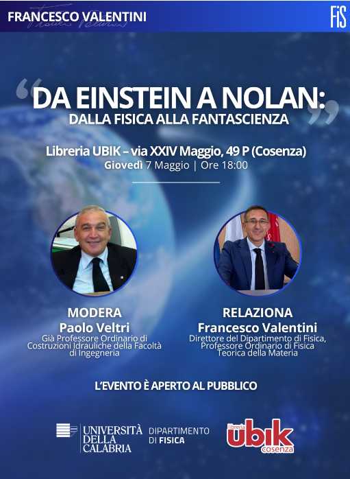 "Io che c’entro?": a Cosenza fisica, fantascienza e cinema si intrecciano 53 Io che c’entro Cosenza fisica fantascienza e cinema 02