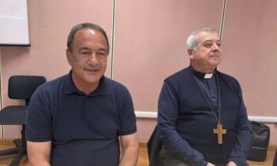 Lucano e mons Checchinato - Unical