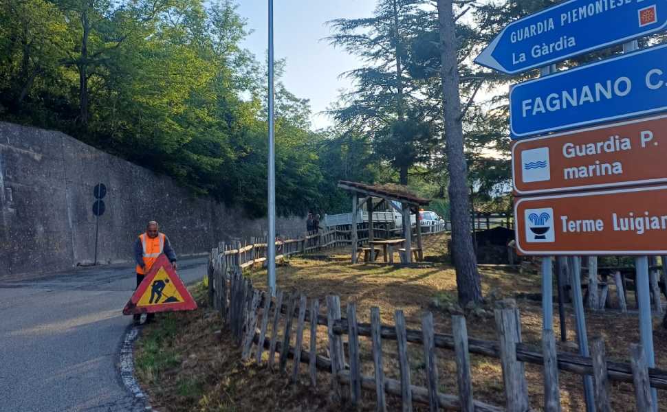 Manutenzione strade guardia piemontese