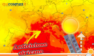 Meteo Calabria Anticiclone africano