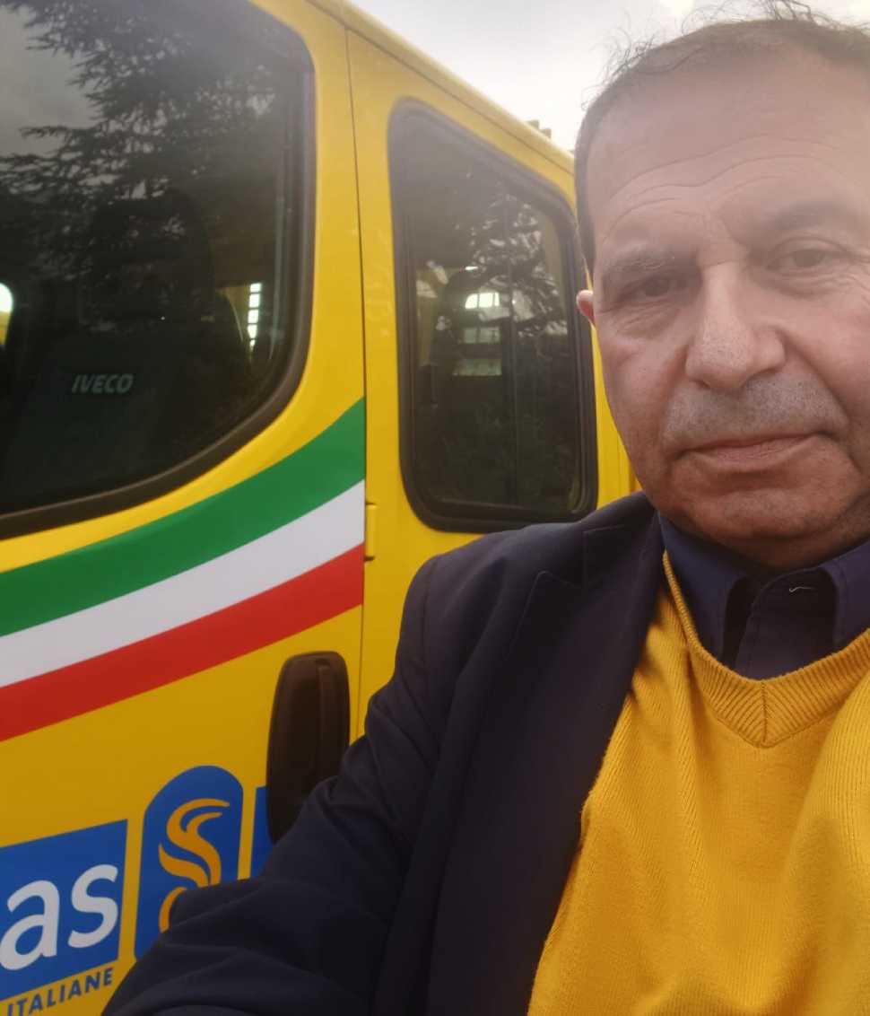 Michele Colistro, autista in servizio presso la Struttura Anas Calabria - A 2 Del Mediterraneo Rogliano