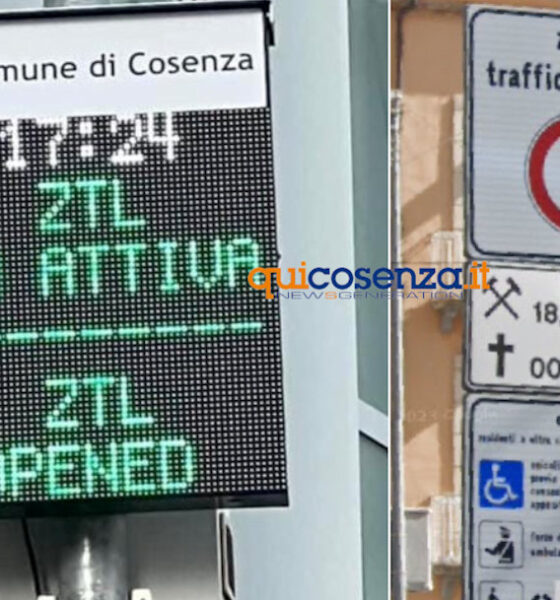 Nuove ZTL-Cosenza-varchi digitali covelli