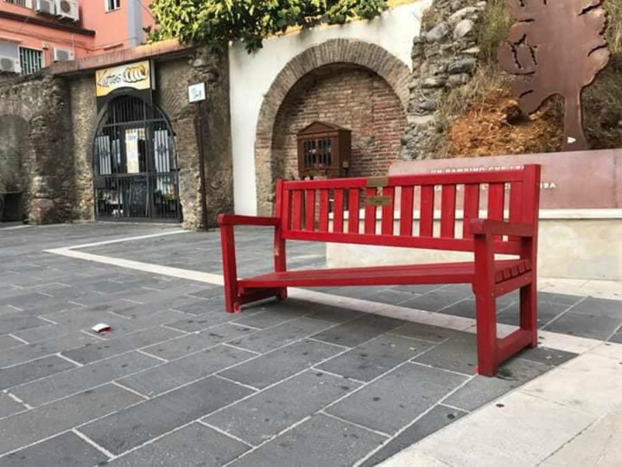 Panchina rossa cosenza 2018 - maria rosaria sessa 01