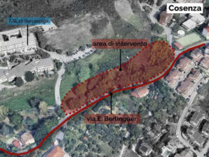 Cosenza, quasi pronta la nuova strada a Serra Spiga per Mendicino. Eliminerà per sempre il semaforo 53 Serra Spiga strada