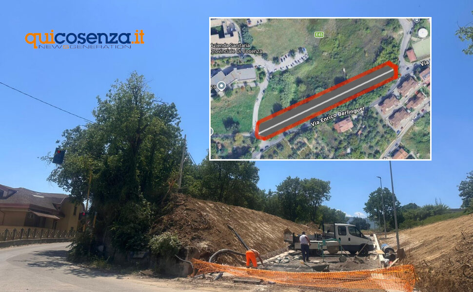 Strada Serra Spiga Mendicino Variante