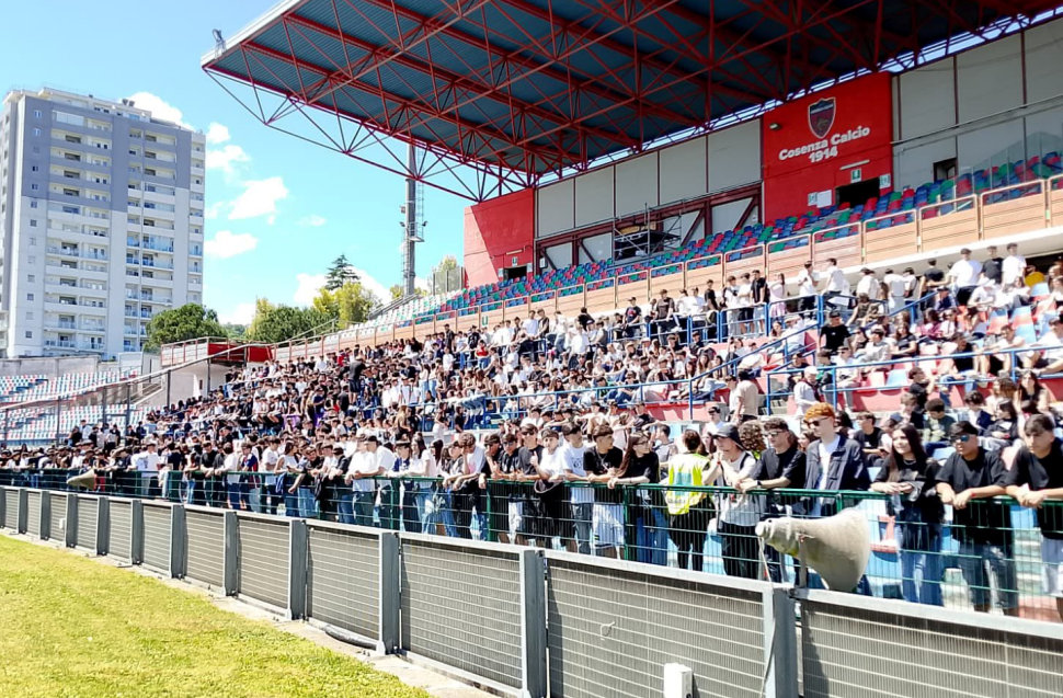 Valentini majorana Cosenza partita del Cuore