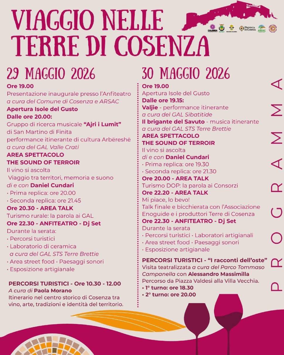 "Viaggio nelle Terre di Cosenza": 2 giorni tra vino, cibo e identità locali alla Villa Vecchia 53 Viaggio nelle Terre di Cosenza 01