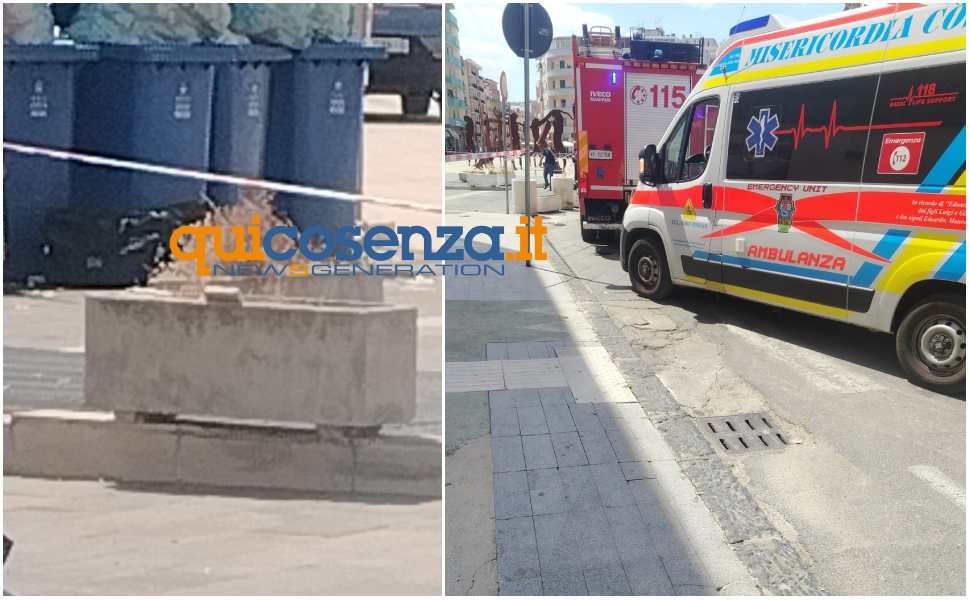 Zaino sospetto_Piazza Bilotti