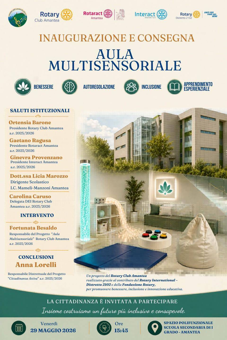 aula multisensoriale amantea rotary 02