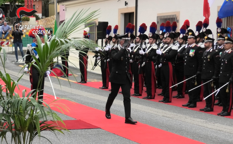 Lago intitola la caserma al carabiniere a Giovan Battista Aloe, Medaglia d’Oro al Merito Civile 52 carabinieri Lago caserma 03