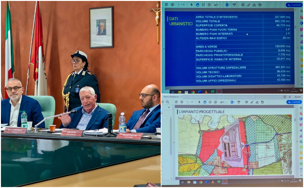 consiglio comunale rende nuovo ospedale 12 maggio 01