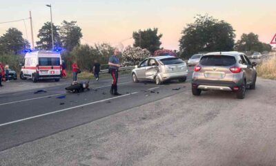 corigliano-rossano-incidente-violento-auto-moto-scontro