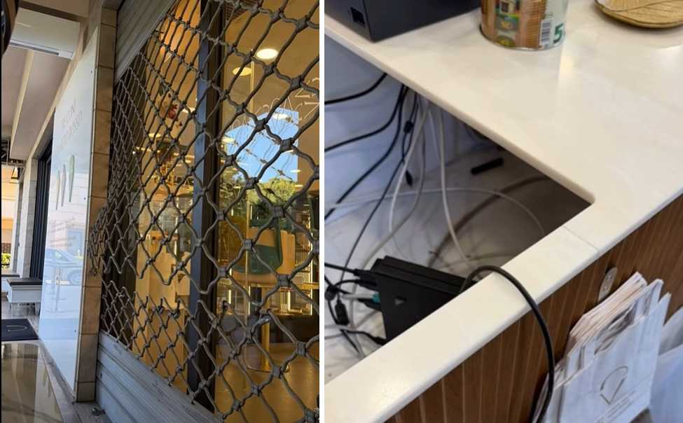 Furti a raffica: colpita anche “La Cremeria” a Rende, sparita la cassa automatica 52 cremeria rende furto cassa automatica 02