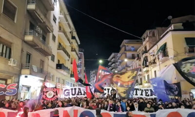GUARASCIO VATTENE manifestazione Cosenza Calcio