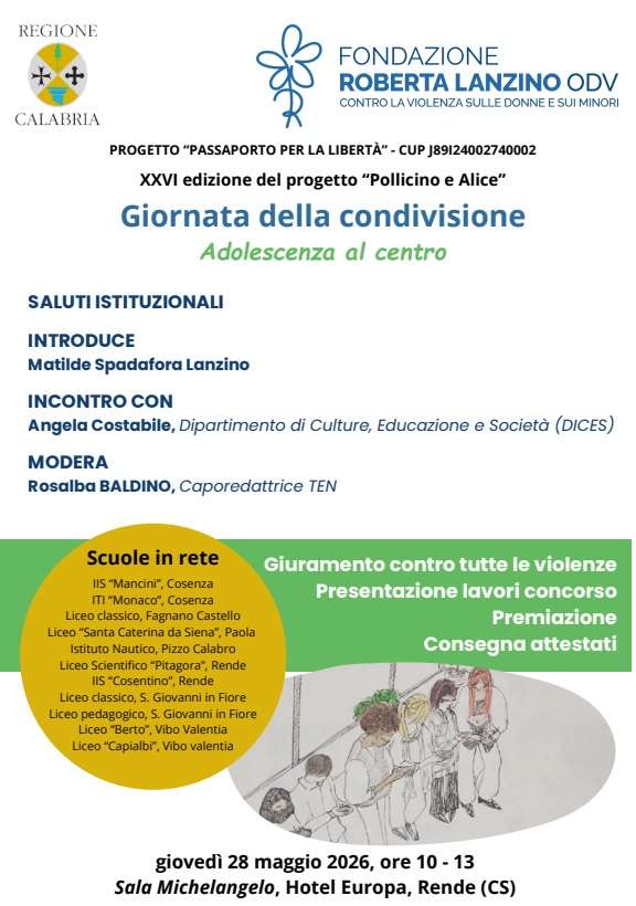 Il “giuramento” di 300 giovani contro ogni violenza: a Rende l’evento della Fondazione Lanzino 53 giuramento