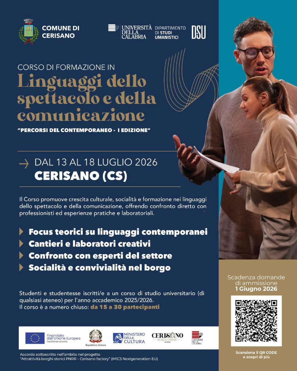 linguaggi spettacolo cerisano