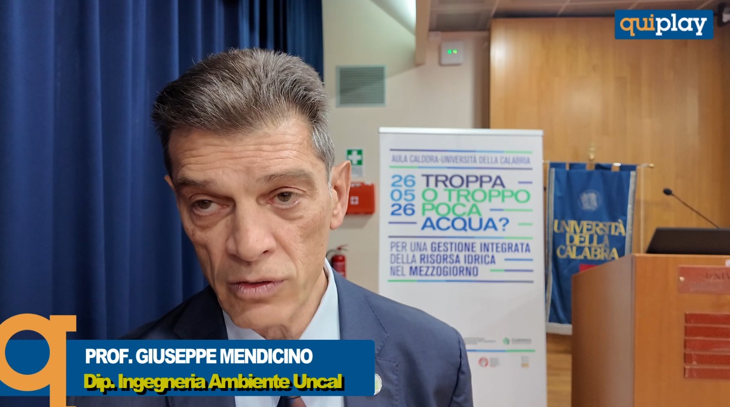 Acqua bene primario: all’UniCal strategie per affrontare siccità e dissesto idrogeologico 52 Acqua bene primario: all’Unical strategie per affrontare siccità e dissesto idrogeologico