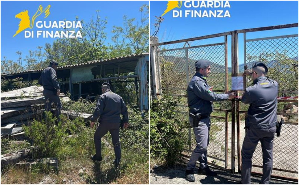 Operazione "Silentium" ad Amantea: sequestrata un'area contaminata da amianto di 60mila metri quadri 54 operazione Silentium - Amianto Cosenza Amantea 02