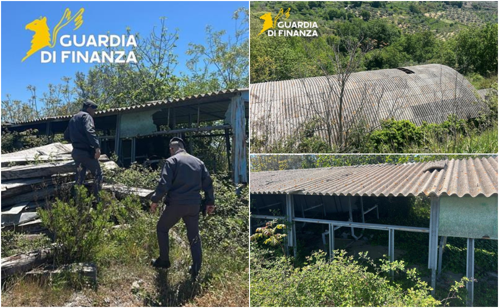 Operazione "Silentium" ad Amantea: sequestrata un'area contaminata da amianto di 60mila metri quadri 51 operazione Silentium - Amianto Cosenza
