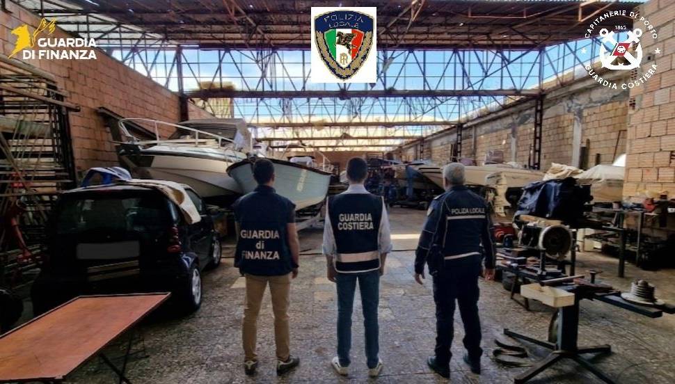 rimessaggio nautico sequestro 01