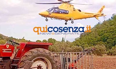san-donato-di-ninea-trattore-elisoccorso-ferito-