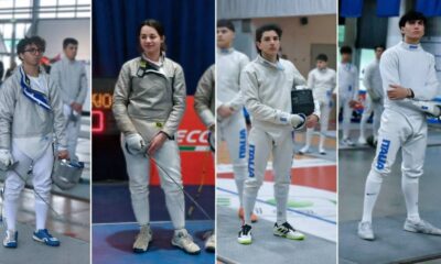 scherma - Gigliotti-Davoli-Mingrone-Dodaro