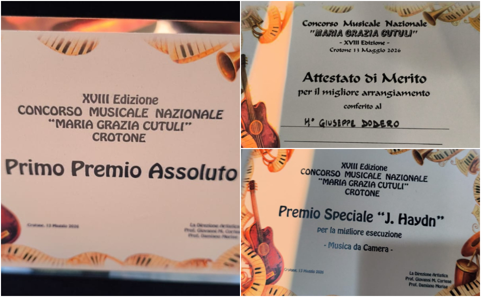 sestetto violini castrolibero PREMI