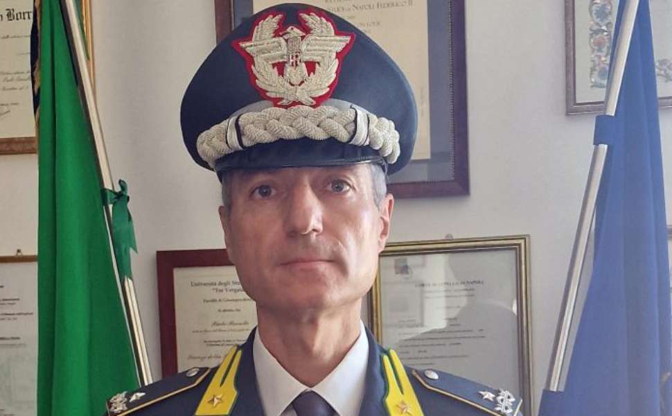 Borrelli comandante guardia di finanza