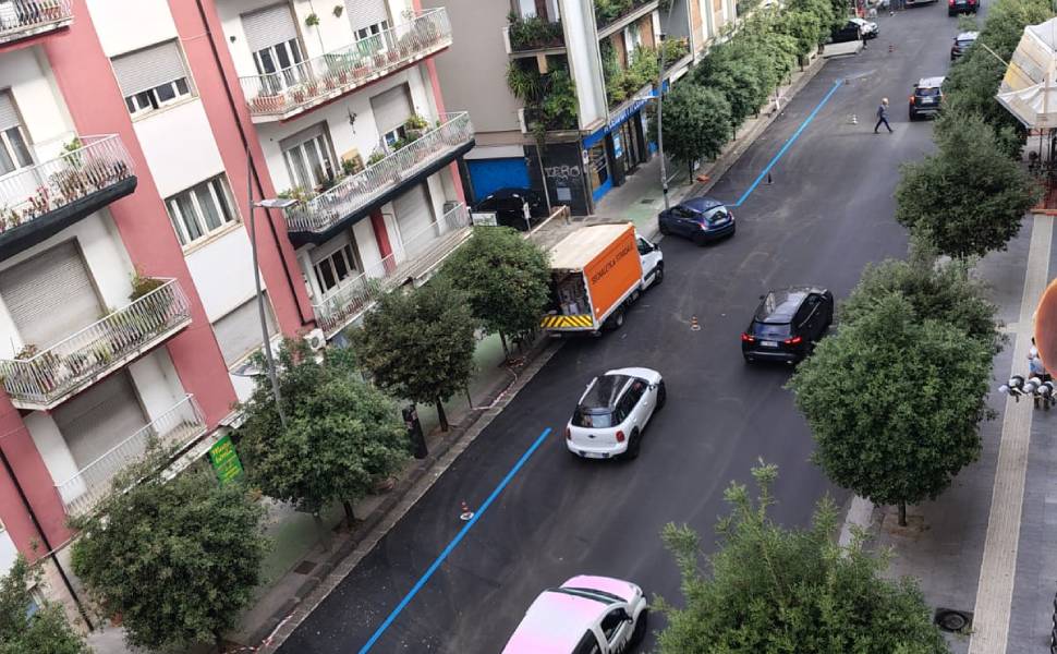 Cosenza, parcheggi dimezzati su Corso Fera: parte la raccolta firme del Comitato di quartiere 53 Corso Fera - parcheggi spina pesce 02