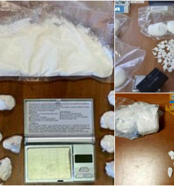 Cosenza cocaina e hashish giovane