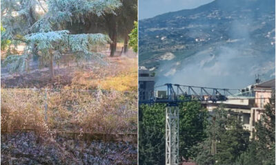 Incendio Parco Robinson Rende