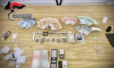 Nicotera arresto cocaina hashish marijuana