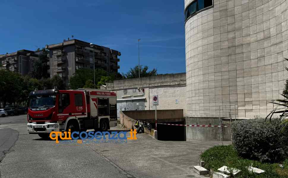 Paura a Rende, auto in fiamme nei pressi del Metropolis: vigili del fuoco sul posto 53 Rende auto fiamme Metropolis
