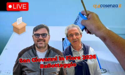 Elezioni San Giovanni in Fiore 2026 ballottaggio