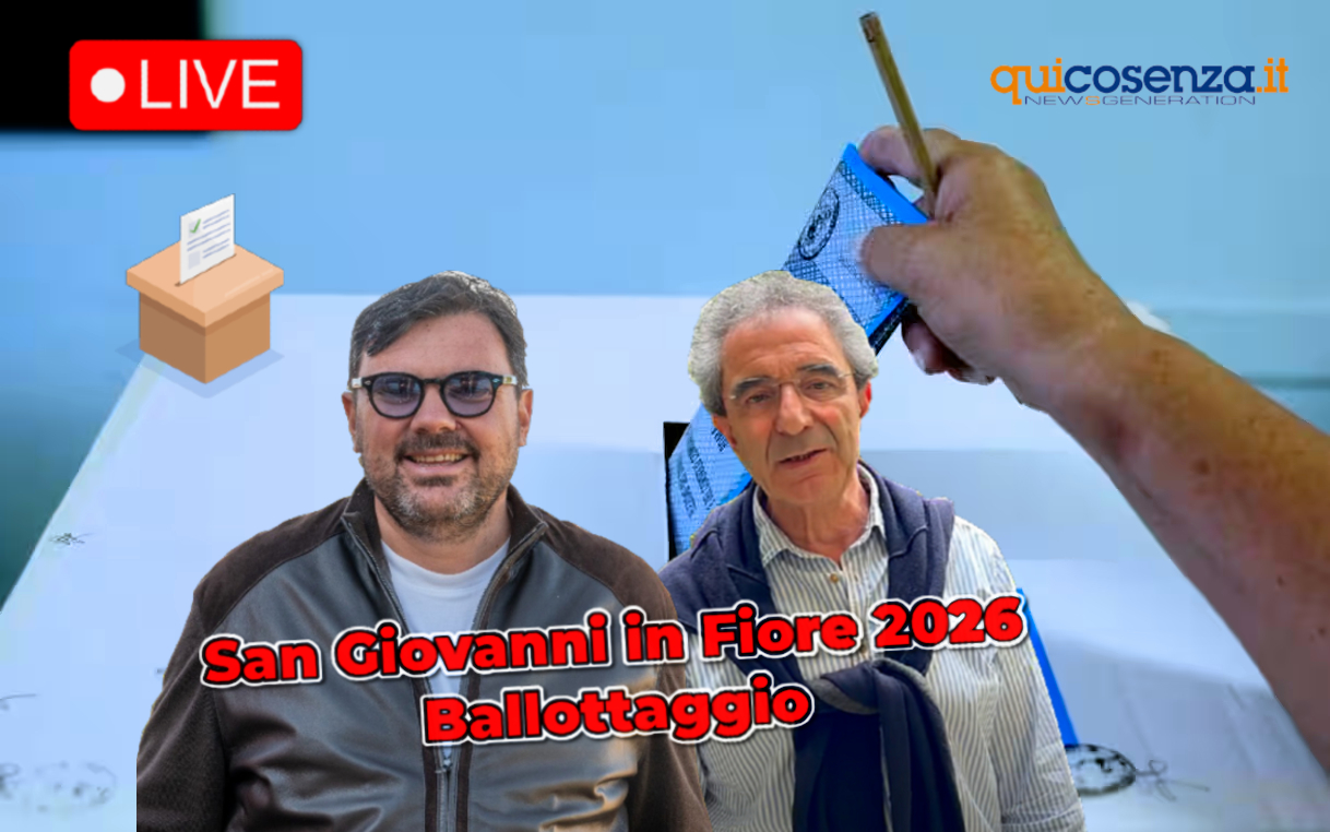 Elezioni San Giovanni in Fiore 2026 ballottaggio