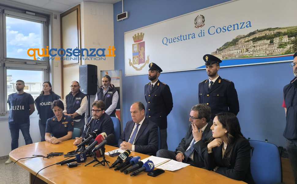 Strage di Amedolara conferenza stampa