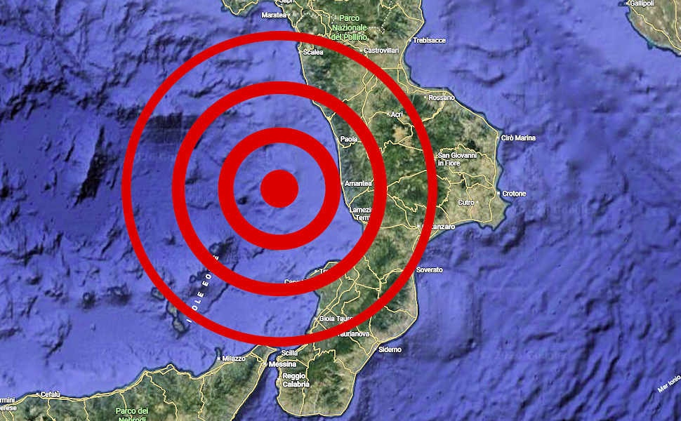 Terremoto Cosenza