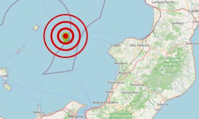 Terremoto Tirreno Vibonese 4.7