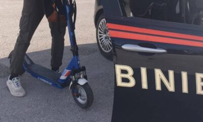 carabinieri controlli monopattini bici