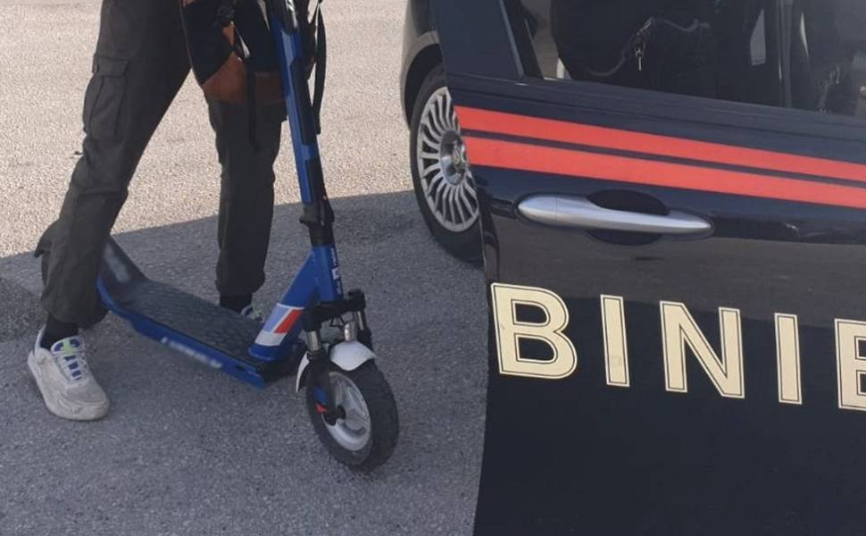 carabinieri controlli monopattini bici