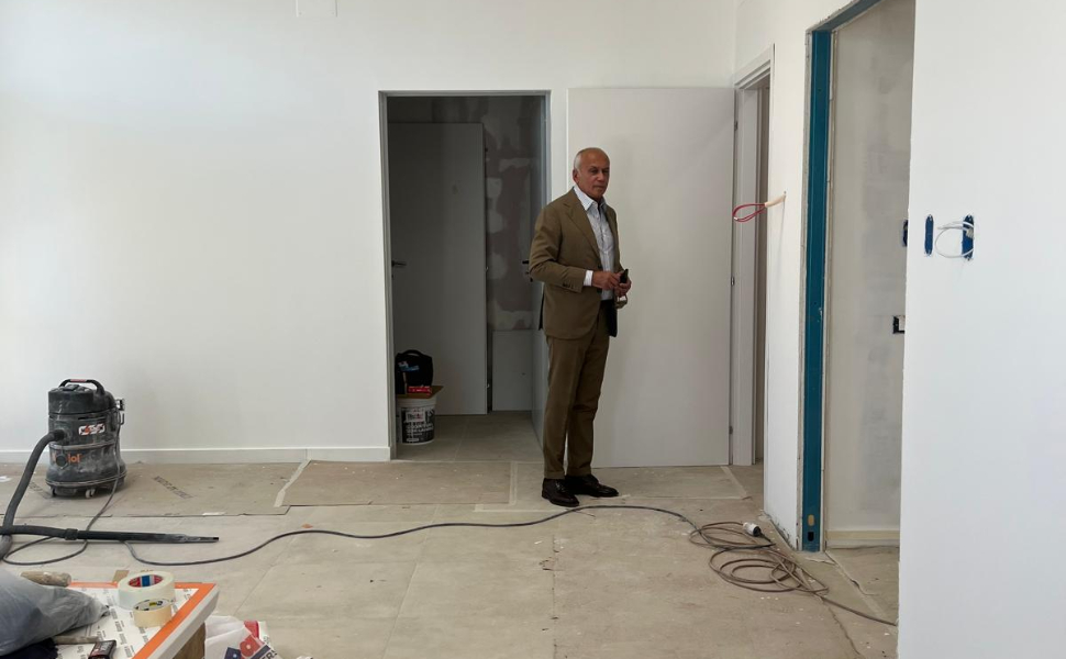 centro servizi via borsellino - sindaco Franz Caruso 1