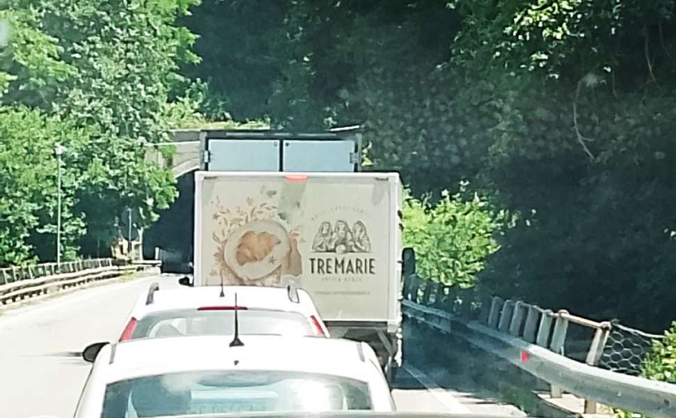 Paura sulla SS 107 tra San Fili e Paola, mezzo in fiamme in galleria: disagi al traffico 52 coda ss 107 paola san fili 01