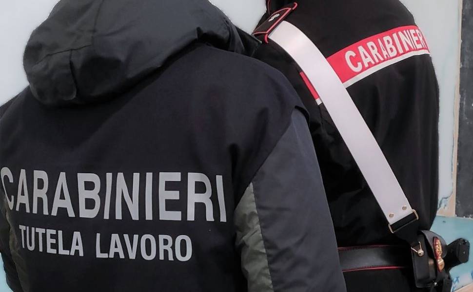 controlli cantiere carabinieri lavoro