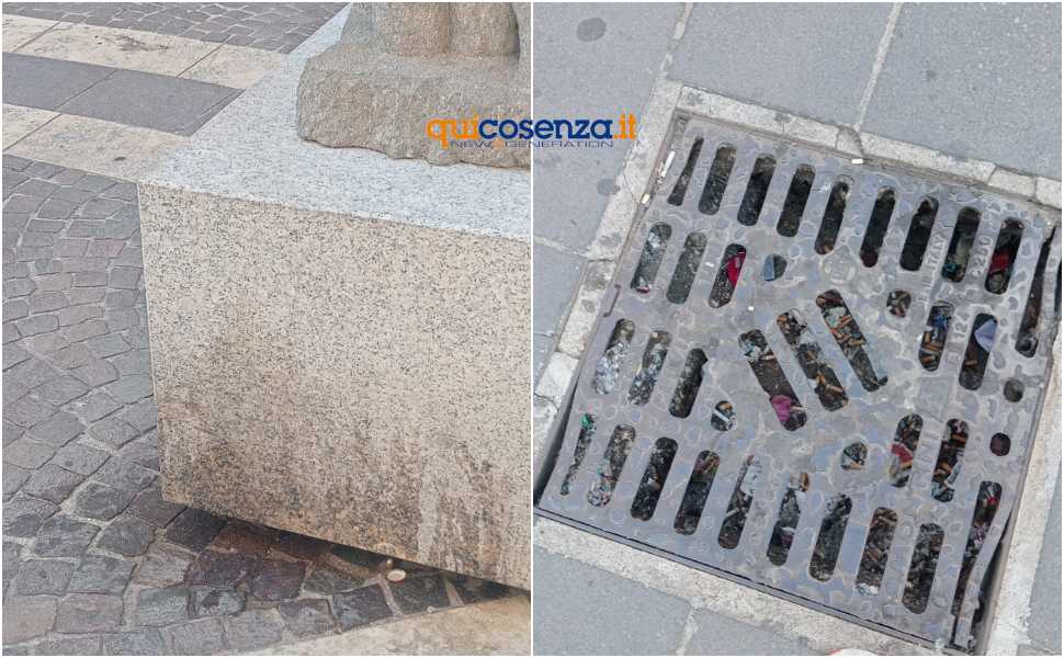 Cosenza: Piazza Bilotti e Corso Mazzini nel degrado. Rifiuti, transenne e arredo urbano danneggiato 53 Cosenza: Piazza Bilotti e Corso Mazzini nel degrado. Rifiuti, transenne e arredo urbano danneggiato