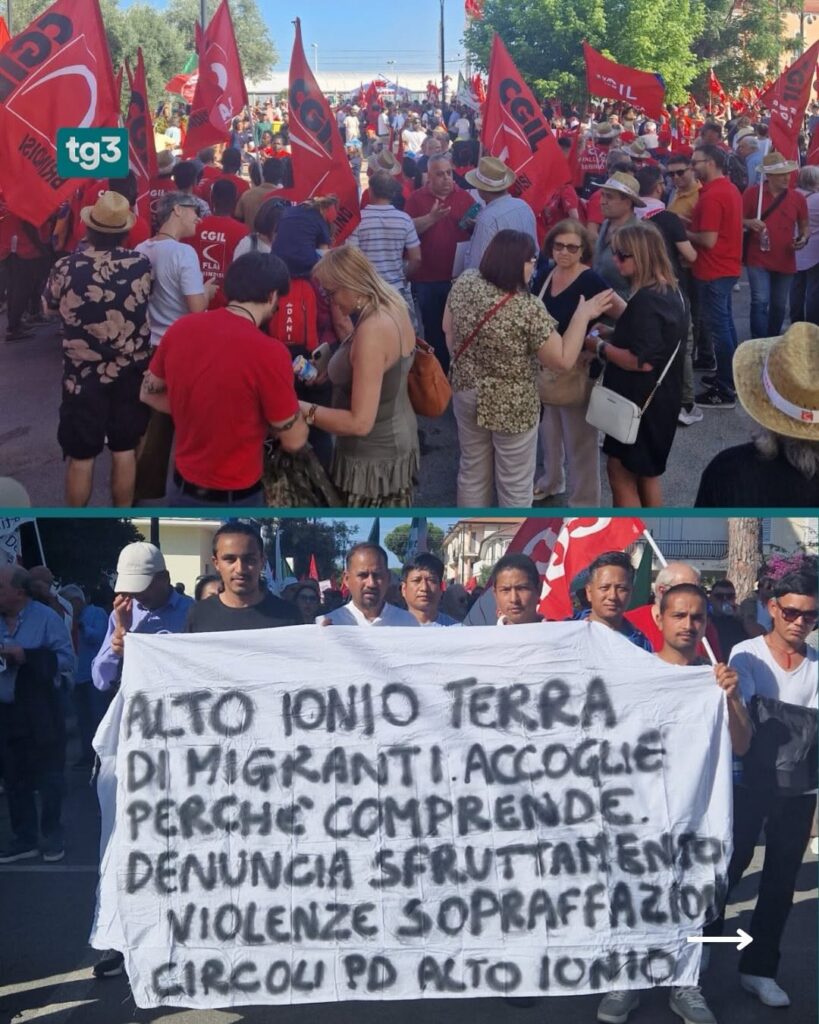 corteo cgil amendolara 3