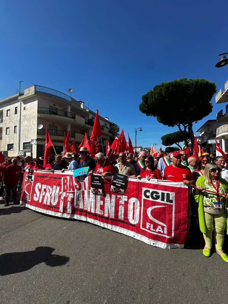corteo cgil amendolara